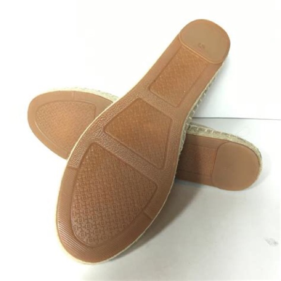 Khaki and white Tory Burch espadrilles - Picture 4 of 6